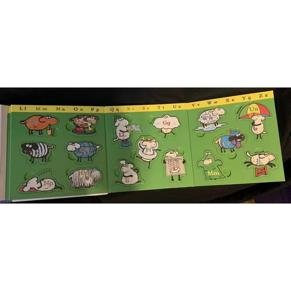 Simone Abel's Alphabet Sheep Interactive Pop Up Book Silly Sheep Educational - Picture 7 of 7